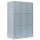 Lüllmann® XL Fächerschrank mit 9 Fächern - grau
