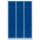 Lüllmann® XL Fächerschrank mit 9 Fächern - grau/blau