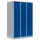 Lüllmann® XL Fächerschrank mit 9 Fächern - grau/blau