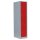 Lüllmann® XL Fächerschrank mit 4 Fächern - grau/rot