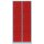 Lüllmann® XL Fächerschrank mit 8 Fächern - grau/rot