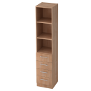 Holz Kombischrank Büroschrank 3 OH 4 Schubladen 2004...