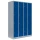 Lüllmann® Fächerschrank mit 16 Fächern - grau/blau