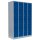 Lüllmann® Fächerschrank mit 16 Fächern - grau/blau