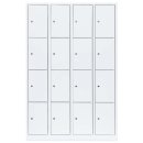 L&uuml;llmann&reg; F&auml;cherschrank mit 16 F&auml;chern - wei&szlig;