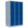 Lüllmann® XL Fächerschrank mit 12 Fächern - grau/blau