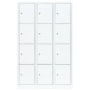 L&uuml;llmann&reg; XL F&auml;cherschrank mit 12 F&auml;chern - wei&szlig;