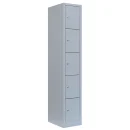 L&uuml;llmann&reg; F&auml;cherschrank mit 5 F&auml;chern - grau