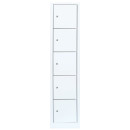 L&uuml;llmann&reg; XL F&auml;cherschrank mit 5 F&auml;chern - wei&szlig;