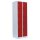 Lüllmann® Fächerschrank mit 10 Fächern - grau/rot