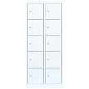 L&uuml;llmann&reg; F&auml;cherschrank mit 10 F&auml;chern - wei&szlig;