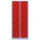 Lüllmann® XL Fächerschrank mit 10 Fächern - grau/rot