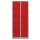 Lüllmann® XL Fächerschrank mit 10 Fächern - grau/rot