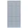 Lüllmann® Fächerschrank mit 15 Fächern - grau