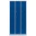 Lüllmann® Fächerschrank mit 15 Fächern - grau/blau