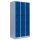 Lüllmann® Fächerschrank mit 15 Fächern - grau/blau