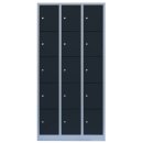 Schließfachschrank 15 Fächer Wertfachschrank...