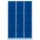 Lüllmann® XL Fächerschrank mit 15 Fächern - grau/blau