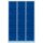 Lüllmann® XL Fächerschrank mit 15 Fächern - grau/blau