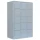 Lüllmann® XL Fächerschrank mit 15 Fächern - grau