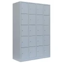 L&uuml;llmann&reg; F&auml;cherschrank mit 20 F&auml;chern - grau