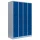 Lüllmann® Fächerschrank mit 20 Fächern - grau/blau