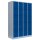 Lüllmann® Fächerschrank mit 20 Fächern - grau/blau