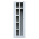 Kleider-Wäsche-Schrank mit Garderobenteil Spind Spint...
