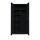 Lüllmann® Mehrzweckschrank mit Flügeltüren - Garderobe - Fachböden - schwarz
