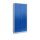 Lüllmann® XL Mehrzweckschrank mit Flügeltüren - Garderobe - Fachböden - grau/blau
