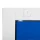 Lüllmann® Putzmittelspind mit 2 Abteilen - grau/blau