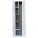 Mehrzweckschrank mit Garderobenteil extra breit Spind...