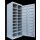 Verteilerschrank 20 Fächer Postschrank Personalschrank 180x74x50cm grau 526300
