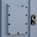 L&uuml;llmann&reg; Gefahrstoffschrank - 4 Wannenb&ouml;den - grau/blau