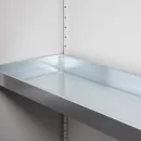 L&uuml;llmann&reg; Gefahrstoffschrank - 4 Wannenb&ouml;den - grau/gelb