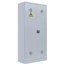 L&uuml;llmann&reg; XL Gefahrstoffschrank - 4 Wannenb&ouml;den - grau