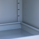 L&uuml;llmann&reg; XL Gefahrstoffschrank - 4 Wannenb&ouml;den - grau