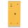 Lüllmann® XL Gefahrstoffschrank - 4 Wannenböden - grau/gelb
