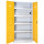 Lüllmann® XL Gefahrstoffschrank - 4 Wannenböden - grau/gelb