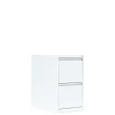 L&uuml;llmann&reg; H&auml;ngeregisterschrank - 2 einbahnige Schubladen - wei&szlig;