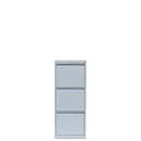 L&uuml;llmann&reg; H&auml;ngeregisterschrank - 3 einbahnige Schubladen - grau