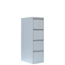 L&uuml;llmann&reg; H&auml;ngeregisterschrank - 4 einbahnige Schubladen - grau