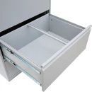 L&uuml;llmann&reg; H&auml;ngeregisterschrank - 3 zweibahnige Schubladen - wei&szlig;