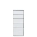 L&uuml;llmann&reg; Karteischrank - 6 zweibahnige Schubladen - wei&szlig;