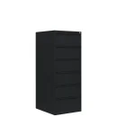 L&uuml;llmann&reg; Karteischrank - 6 zweibahnige Schubladen - schwarz