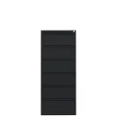 L&uuml;llmann&reg; Karteischrank - 6 zweibahnige Schubladen - schwarz