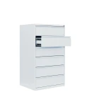 Lüllmann® Karteischrank - 6 dreibahnige Schubladen