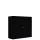 Lüllmann® Aktenschrank Schiebetür - 3 Ordnerhöhen - B 120 cm - schwarz