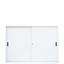 L&uuml;llmann&reg; Aktenschrank Schiebet&uuml;r - 3 Ordnerh&ouml;hen - Breite 1600 mm - wei&szlig;