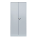 Metallschrank Set 180 + 195 abschließbar grau